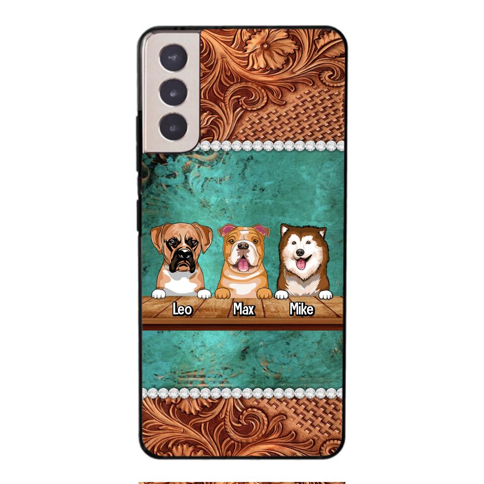 Personalized Dog Lover Phone Case Printed 22APR-HQ27