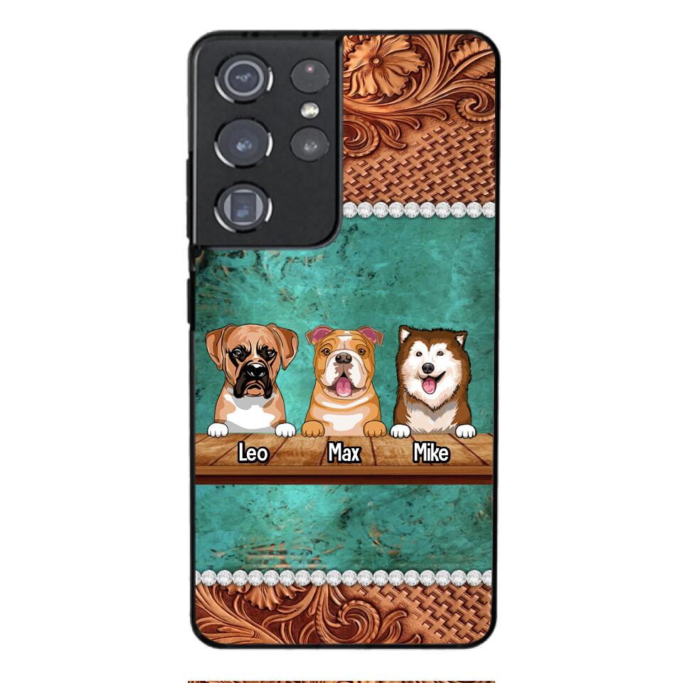 Personalized Dog Lover Phone Case Printed 22APR-HQ27