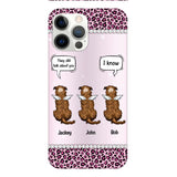 Personalized Dog Phone Case Printed 22APR-HQ27