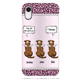 Personalized Dog Phone Case Printed 22APR-HQ27