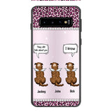 Personalized Dog Phone Case Printed 22APR-HQ27