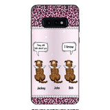 Personalized Dog Phone Case Printed 22APR-HQ27