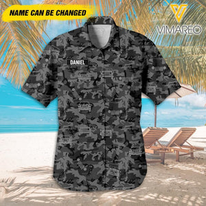 PERSONALIZED JEEP HAWAII SHIRTS QTDT2804