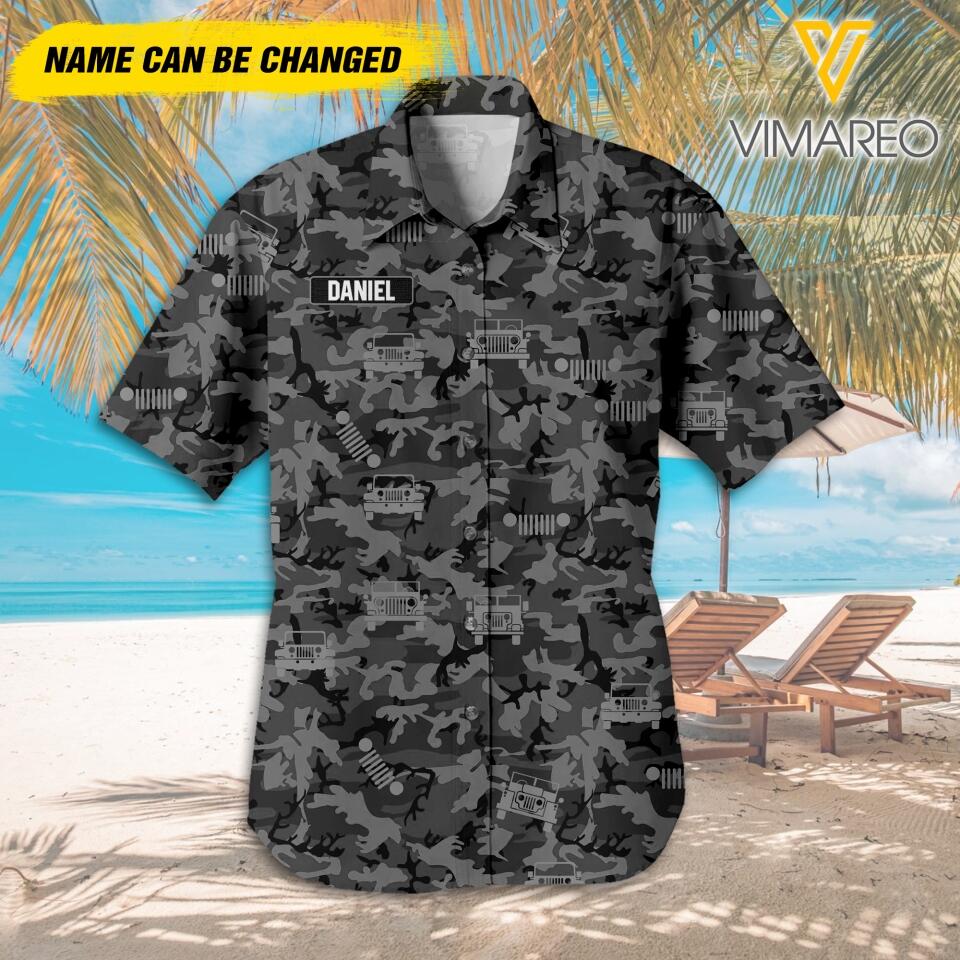 PERSONALIZED JEEP HAWAII SHIRTS QTDT2804