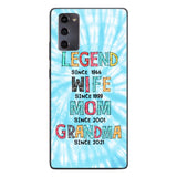 PERSONALIZED LEGEND WIFE MOM AND GRANDMA PHONECASE QTTN2804