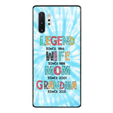 PERSONALIZED LEGEND WIFE MOM AND GRANDMA PHONECASE QTTN2804