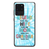 PERSONALIZED LEGEND WIFE MOM AND GRANDMA PHONECASE QTTN2804