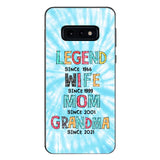 PERSONALIZED LEGEND WIFE MOM AND GRANDMA PHONECASE QTTN2804