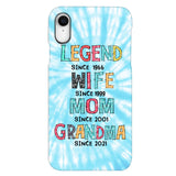 PERSONALIZED LEGEND WIFE MOM AND GRANDMA PHONECASE QTTN2804