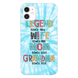 PERSONALIZED LEGEND WIFE MOM AND GRANDMA PHONECASE QTTN2804
