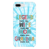PERSONALIZED LEGEND WIFE MOM AND GRANDMA PHONECASE QTTN2804