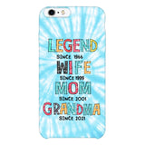 PERSONALIZED LEGEND WIFE MOM AND GRANDMA PHONECASE QTTN2804