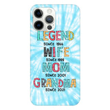 PERSONALIZED LEGEND WIFE MOM AND GRANDMA PHONECASE QTTN2804