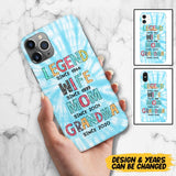 PERSONALIZED LEGEND WIFE MOM AND GRANDMA PHONECASE QTTN2804