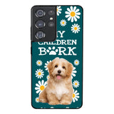 PERSONALIZED MY CHILDREN BARK DOG PHOTO PHONECASE QTTN2804