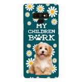PERSONALIZED MY CHILDREN BARK DOG PHOTO PHONECASE QTTN2804