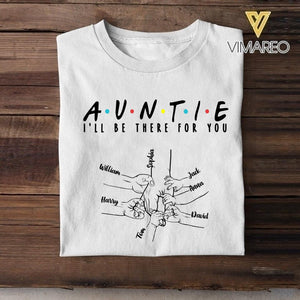 Personalized Auntie Kid Tshirt Printed 22APR-LN28