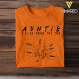 Personalized Auntie Kid Tshirt Printed 22APR-LN28