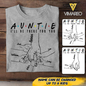 Personalized Auntie Kid Tshirt Printed 22APR-LN28
