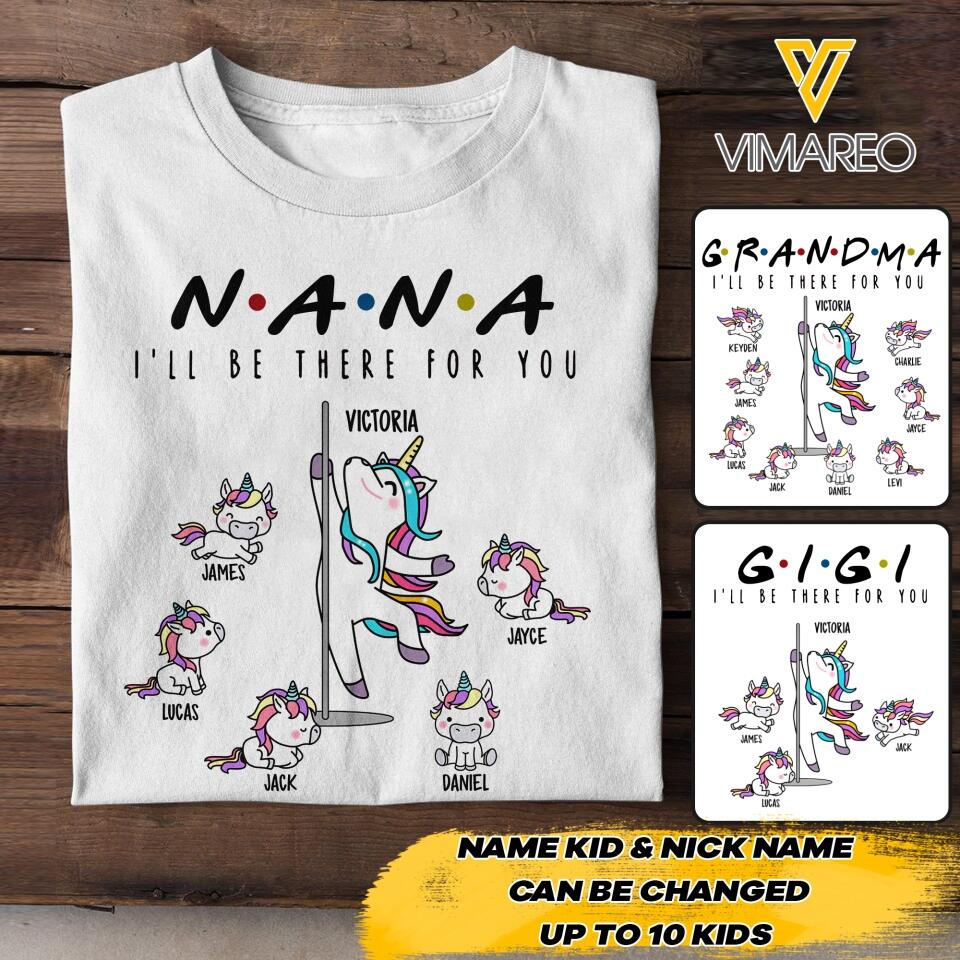 DH Personalized Auntie Kid Tshirt Printed HC2804