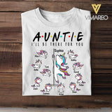 DH Personalized Auntie Kid Tshirt Printed HC2804