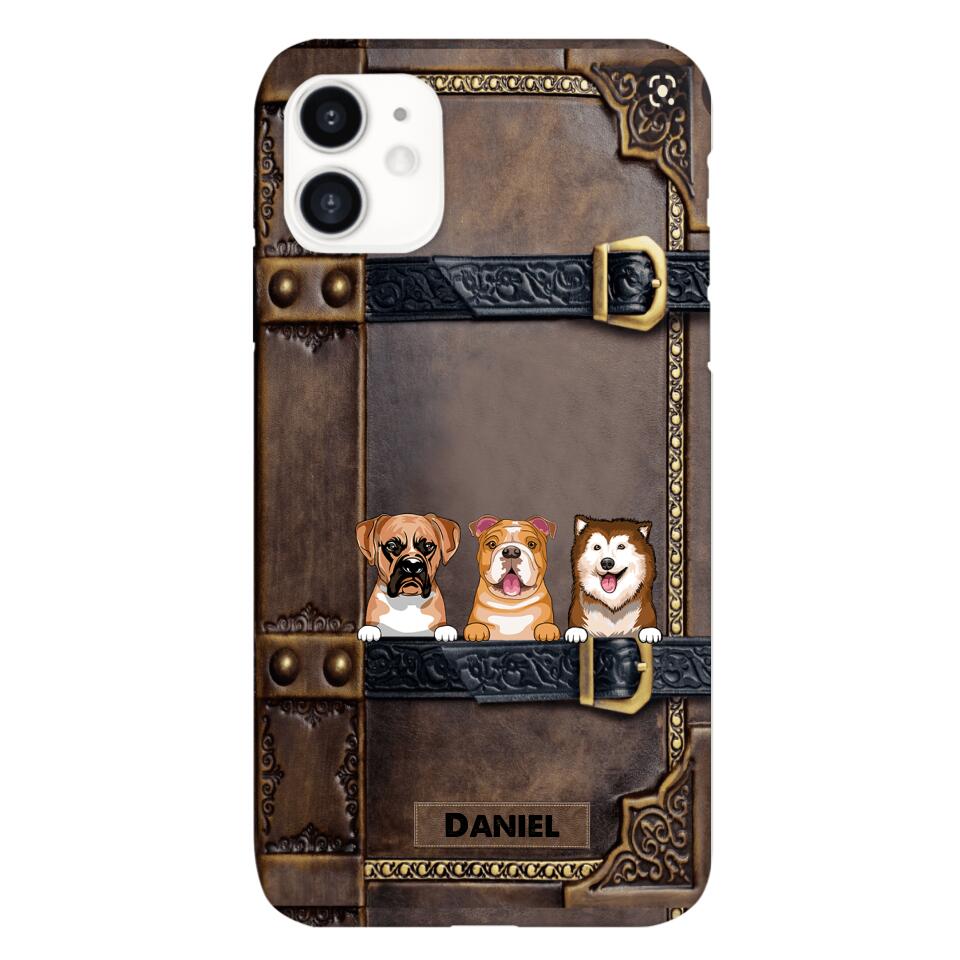 Personalized Dog Lover Phone Case Printed 22APR-LN29