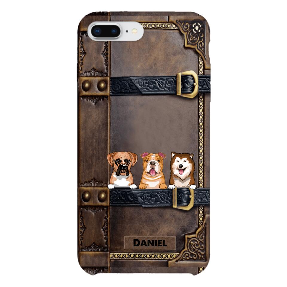 Personalized Dog Lover Phone Case Printed 22APR-LN29