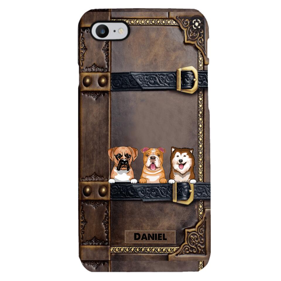 Personalized Dog Lover Phone Case Printed 22APR-LN29