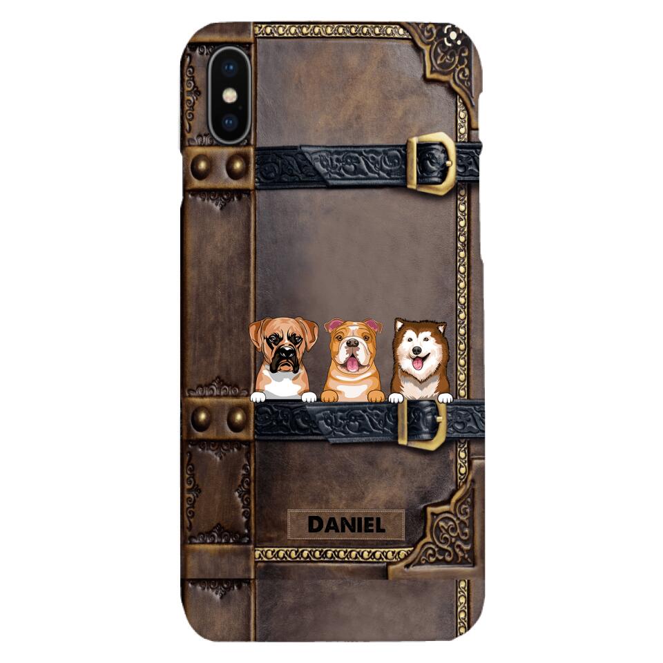 Personalized Dog Lover Phone Case Printed 22APR-LN29