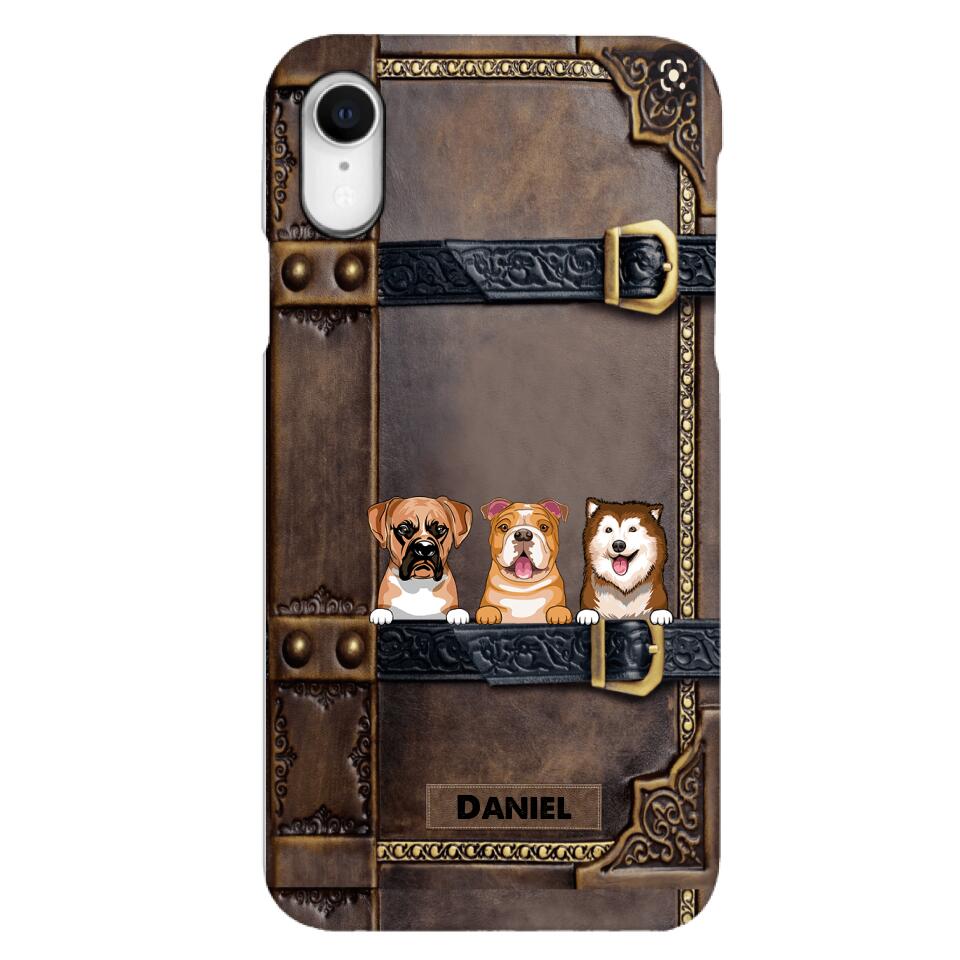 Personalized Dog Lover Phone Case Printed 22APR-LN29