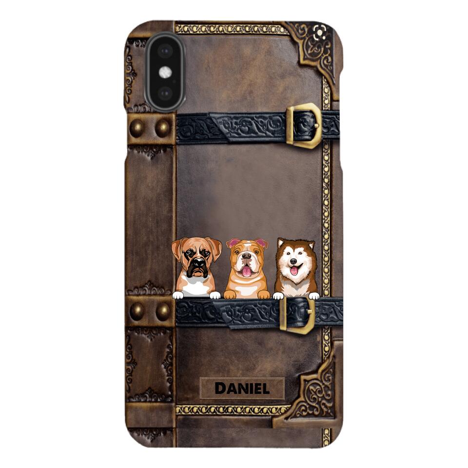 Personalized Dog Lover Phone Case Printed 22APR-LN29