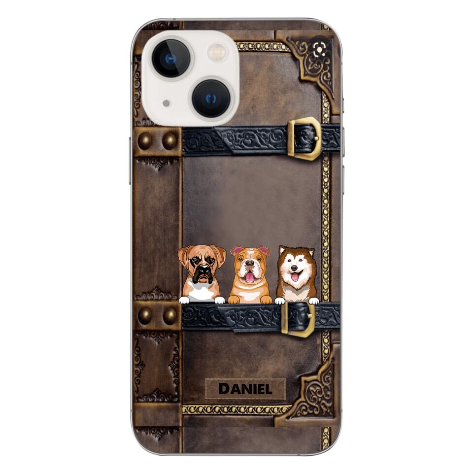 Personalized Dog Lover Phone Case Printed 22APR-LN29