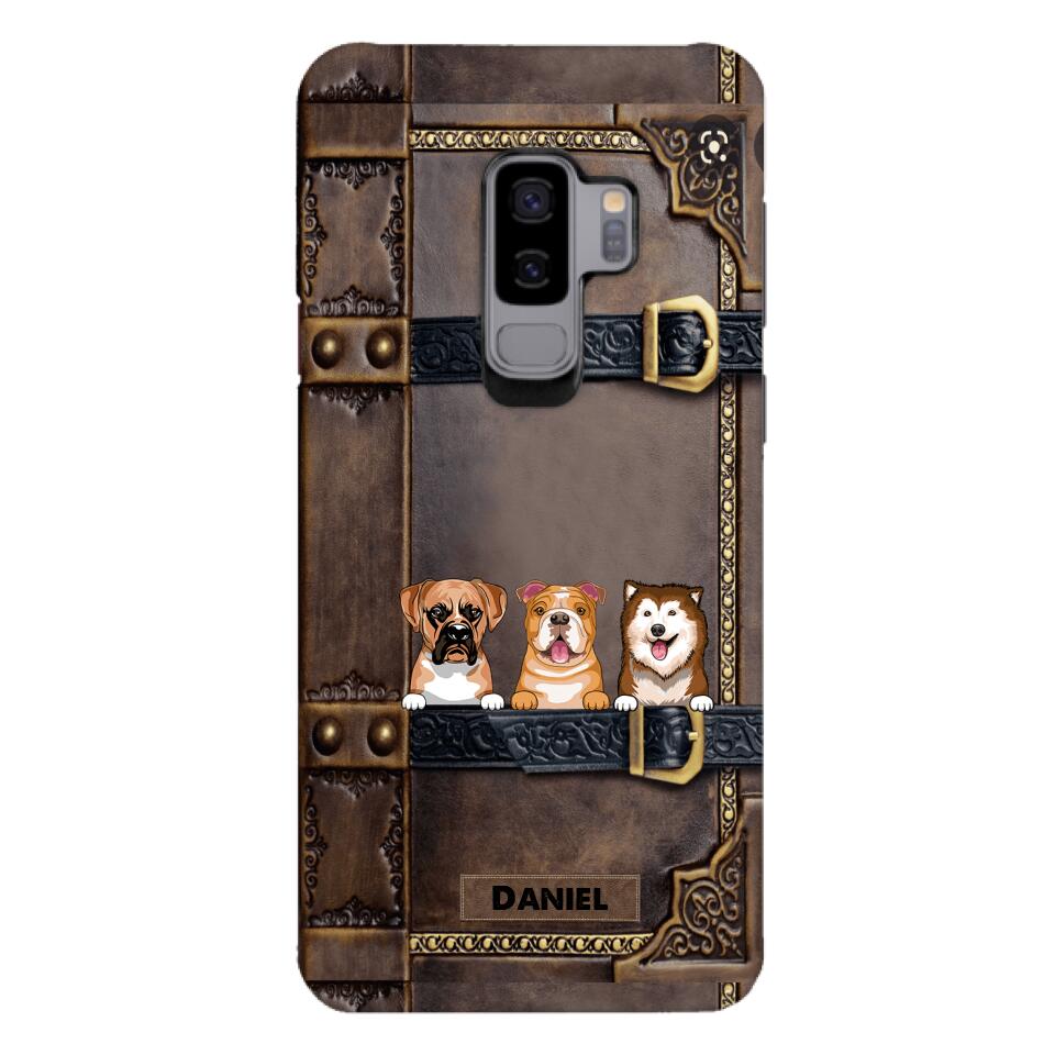 Personalized Dog Lover Phone Case Printed 22APR-LN29