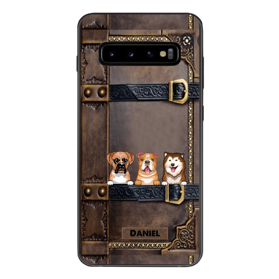 Personalized Dog Lover Phone Case Printed 22APR-LN29