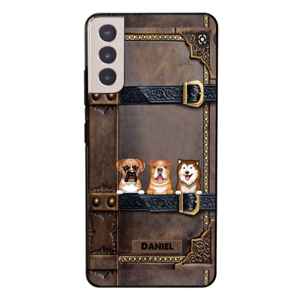 Personalized Dog Lover Phone Case Printed 22APR-LN29