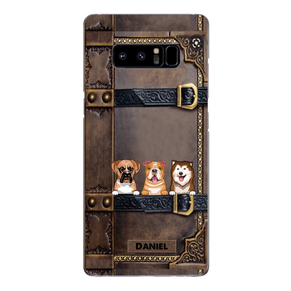 Personalized Dog Lover Phone Case Printed 22APR-LN29