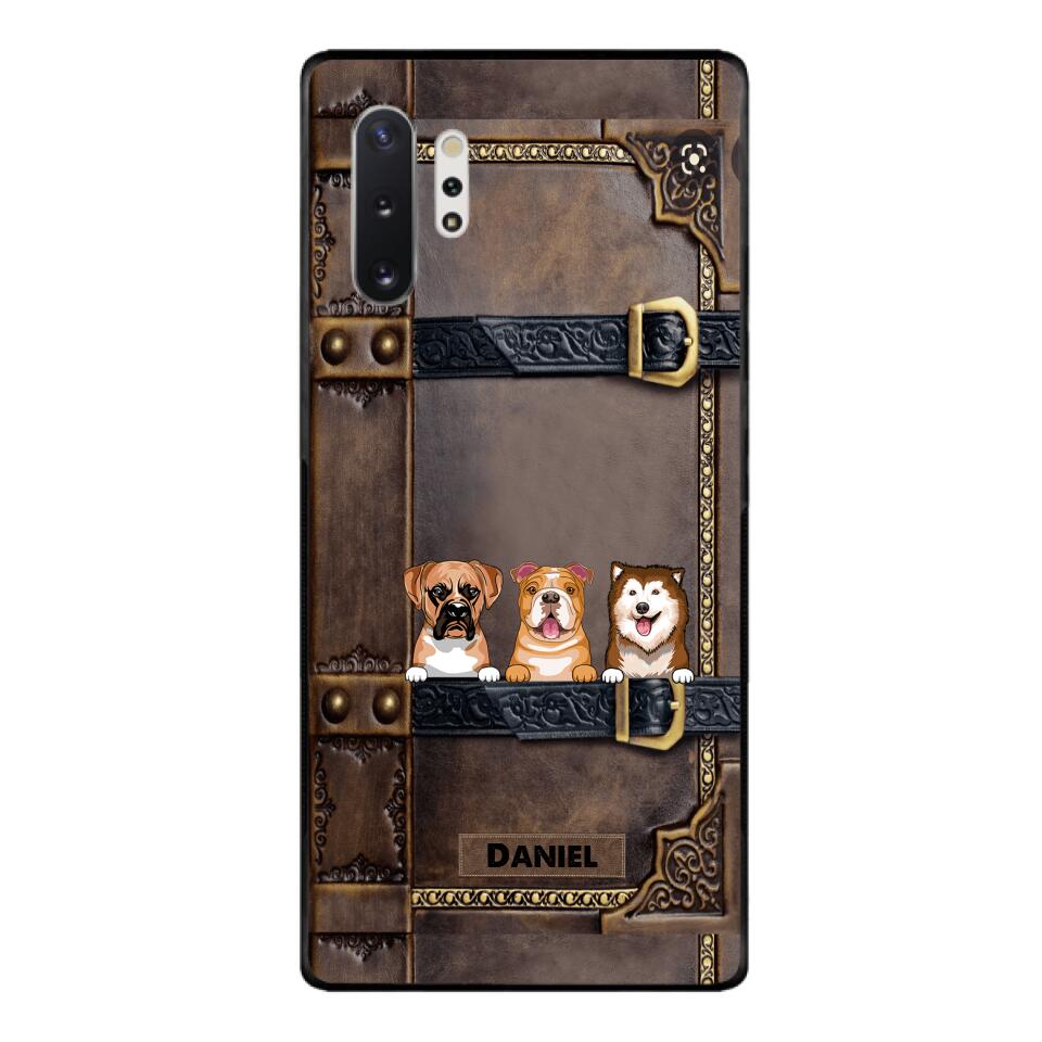 Personalized Dog Lover Phone Case Printed 22APR-LN29