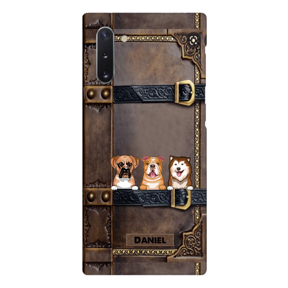 Personalized Dog Lover Phone Case Printed 22APR-LN29