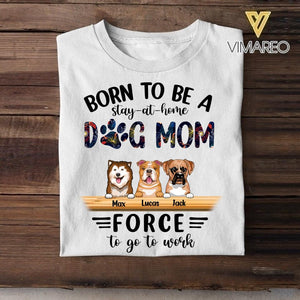 DH Personalized Dog Mom Tshirt Printed DT2904