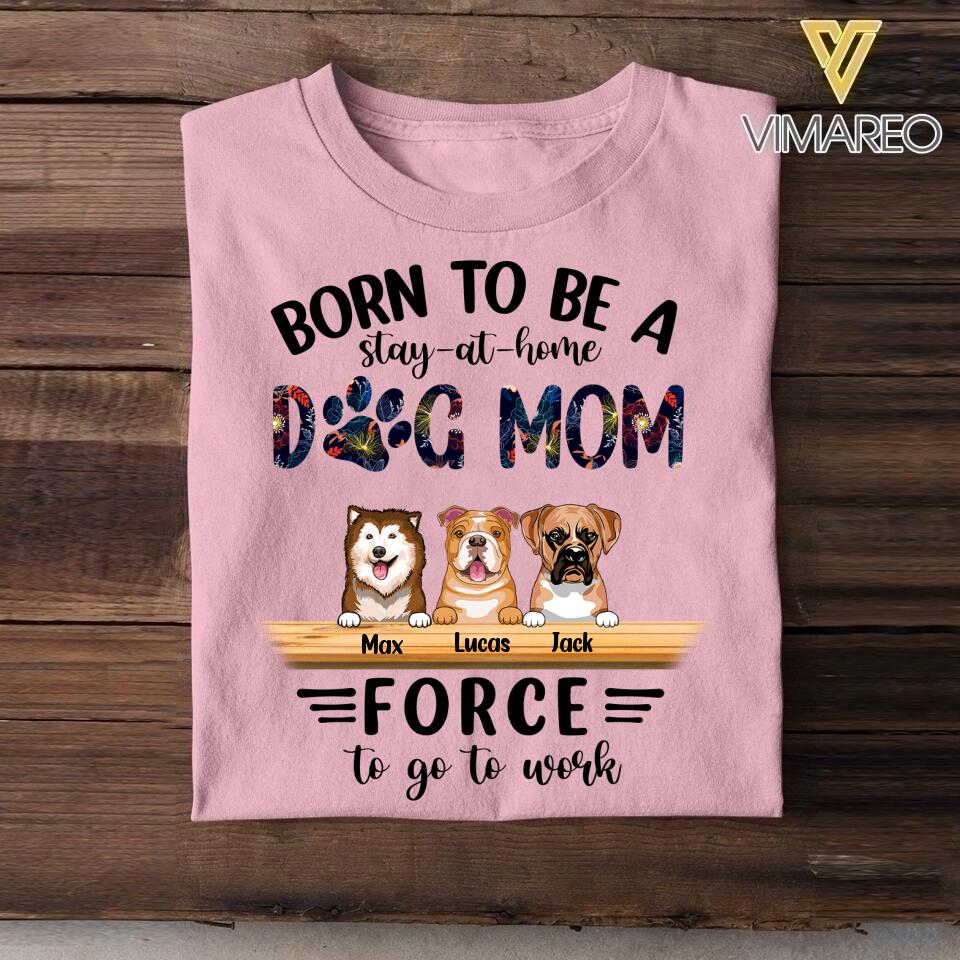 DH Personalized Dog Mom Tshirt Printed DT2904