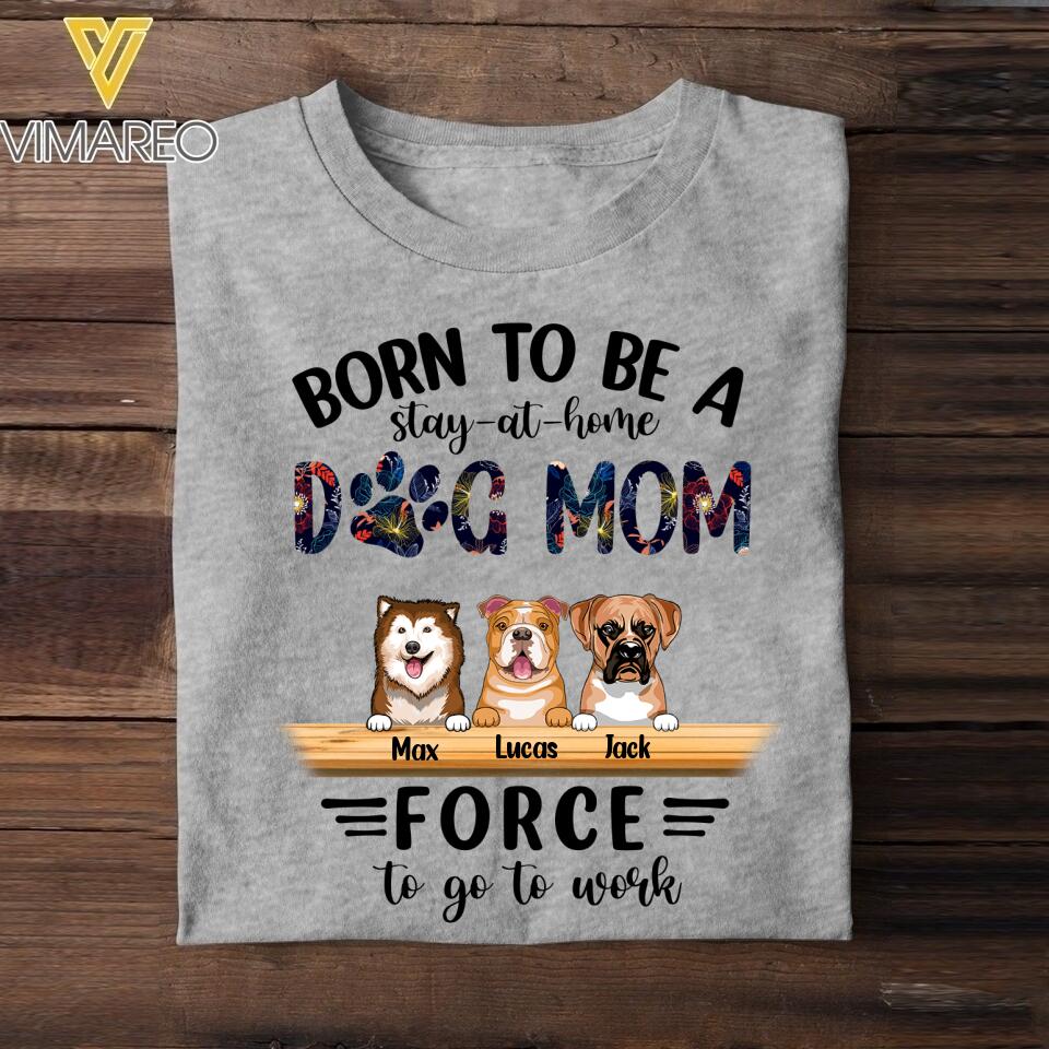 DH Personalized Dog Mom Tshirt Printed DT2904