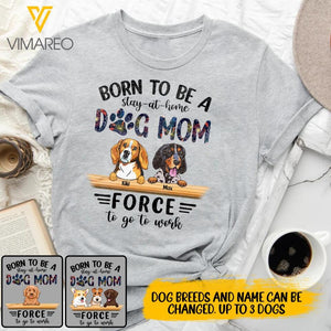 DH Personalized Dog Mom Tshirt Printed DT2904