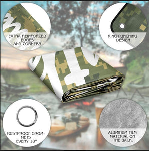 PERSONALIZED YOU AND ME THE DOG CAMPING WATERPROOF TARP COVER QTVQ2904