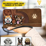 Personalized Dog Lovers Clutch Purse NQDT0405