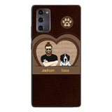 PERSONALIZED DOG LOVERS PHONECASE NQTN0405