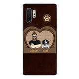 PERSONALIZED DOG LOVERS PHONECASE NQTN0405