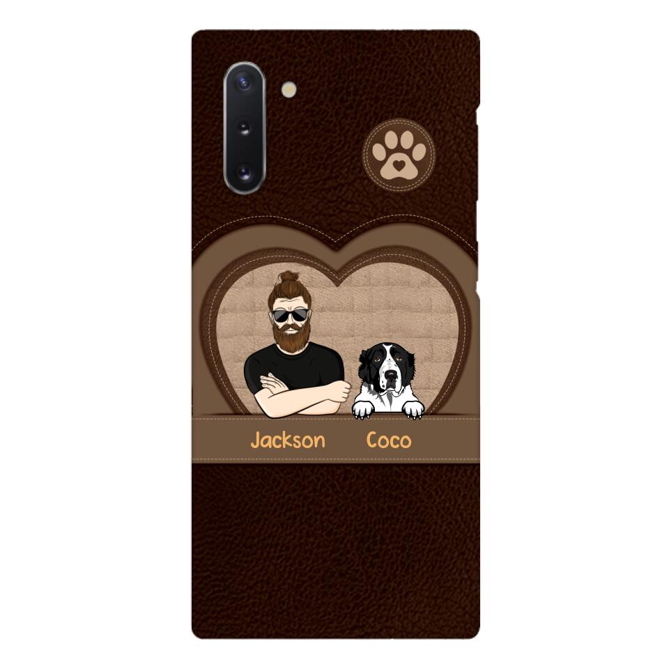 PERSONALIZED DOG LOVERS PHONECASE NQTN0405