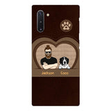 PERSONALIZED DOG LOVERS PHONECASE NQTN0405