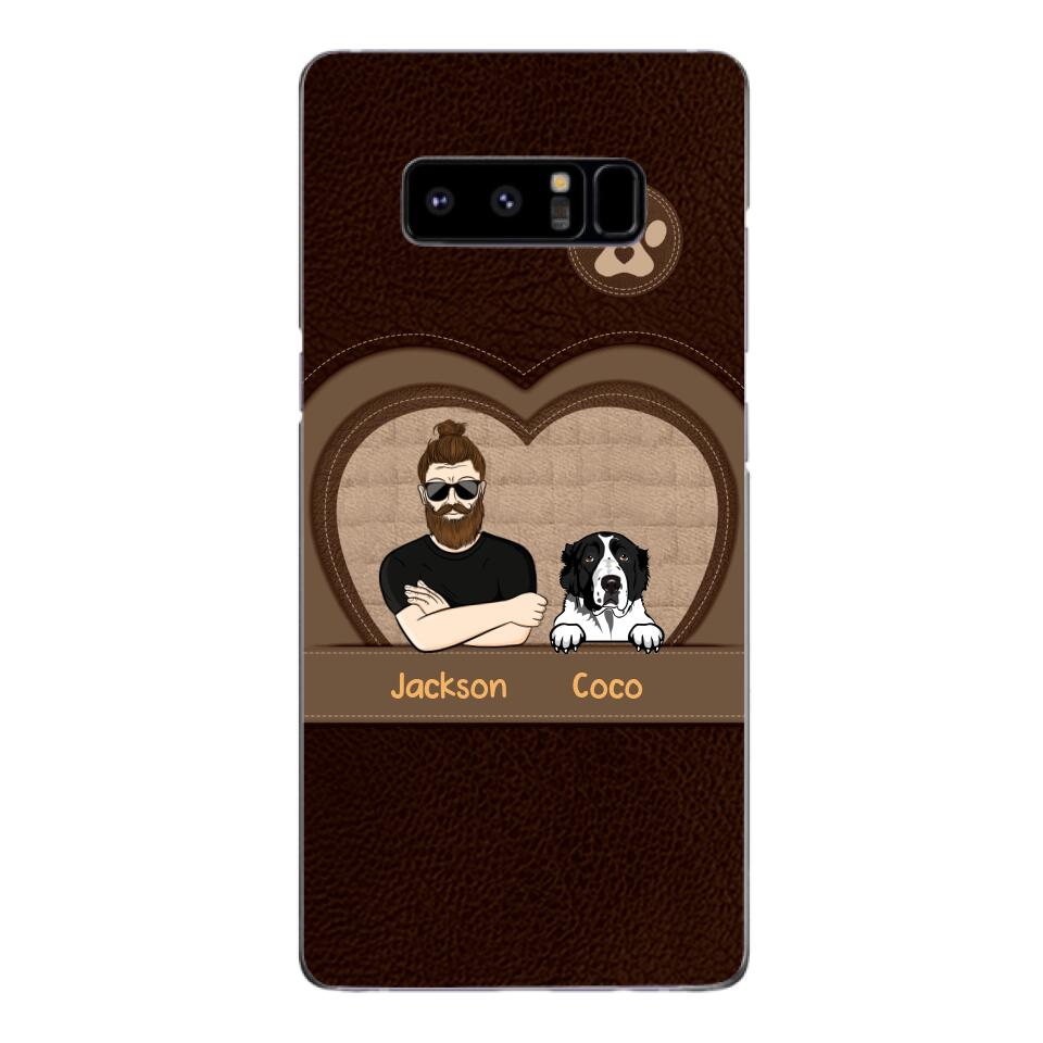 PERSONALIZED DOG LOVERS PHONECASE NQTN0405