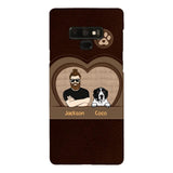 PERSONALIZED DOG LOVERS PHONECASE NQTN0405